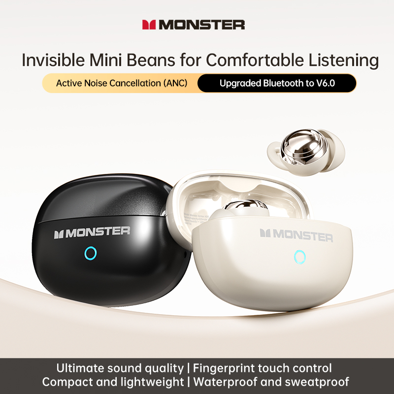 Sleep Mask Headphones Bluetooth - سماعات أذن لاسلكية صغيرة Monster A08