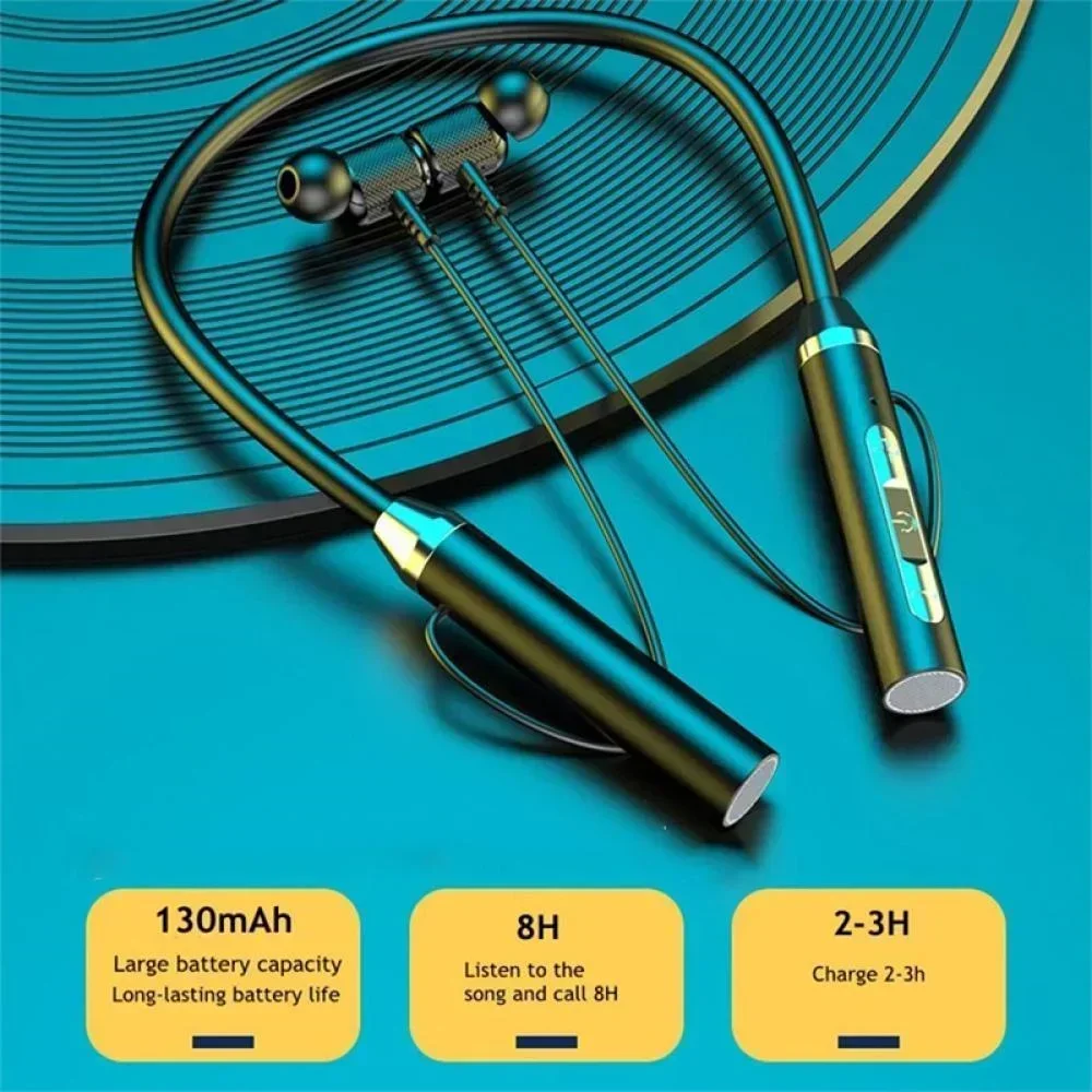 سماعة رأس بلوتوث K58 جديدة، سم - مراجعة Magnetic Neckband Sports Earphones وسعره