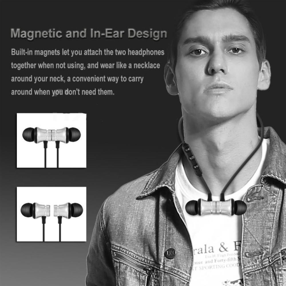 XT-11 بلوتوث 4.2 سماعة لاسلكية - مراجعة Magnetic Neckband Sports Earphones وسعره