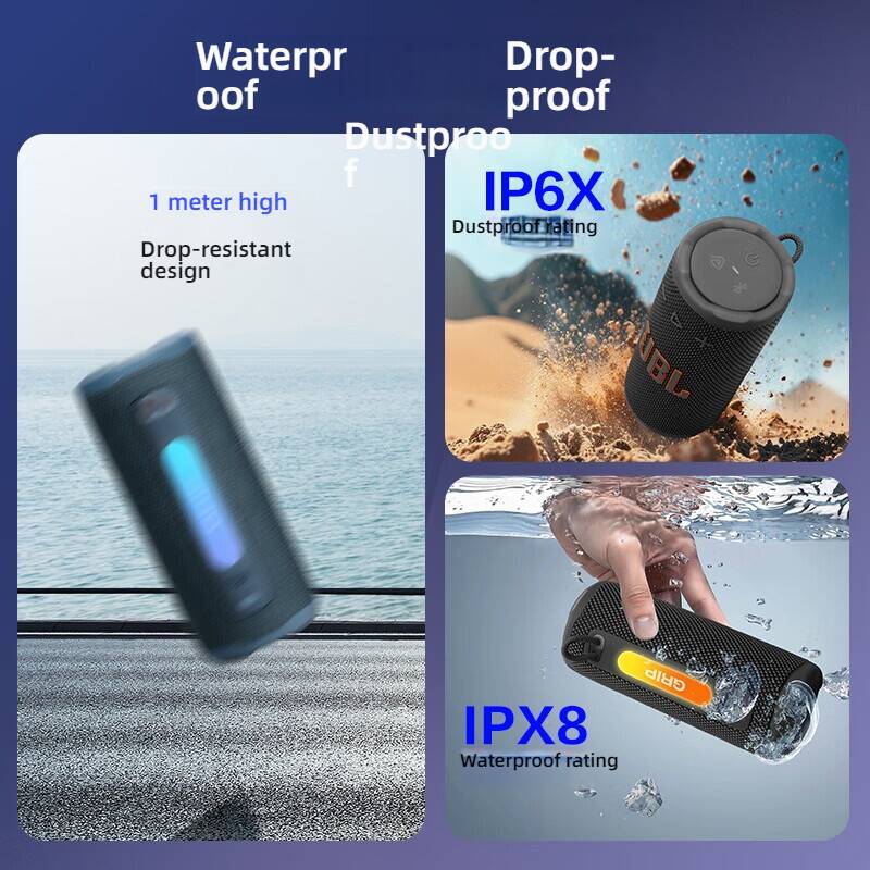 مكبر صوت JBL GRIP IPX7 مقاوم ل - مراجعة Portable Bluetooth Speaker Waterproof Ipx7 وسعره
