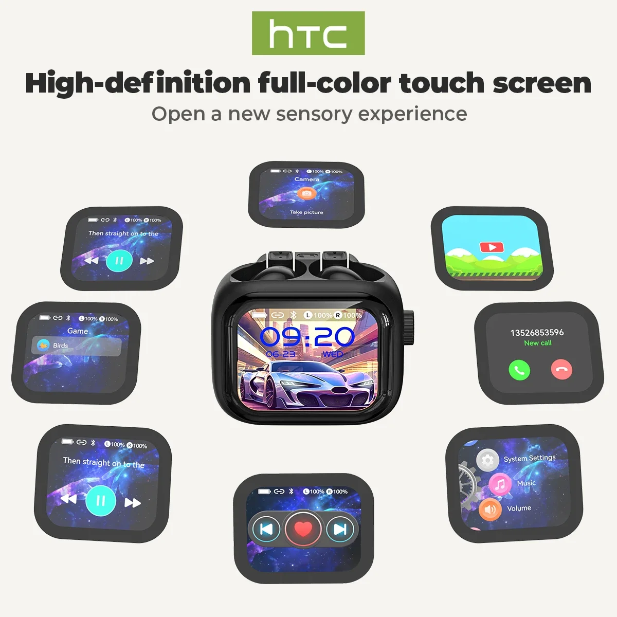 [شاشة فائقة الدقة] سماعات HTC  - مراجعة Sleep Mask Headphones Bluetooth وسعره