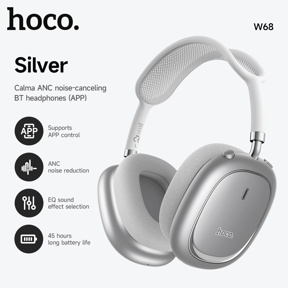 سماعات رأس لاسلكية كبيرة بتقني - مراجعة Anc Wireless Over Ear Headphones وسعره