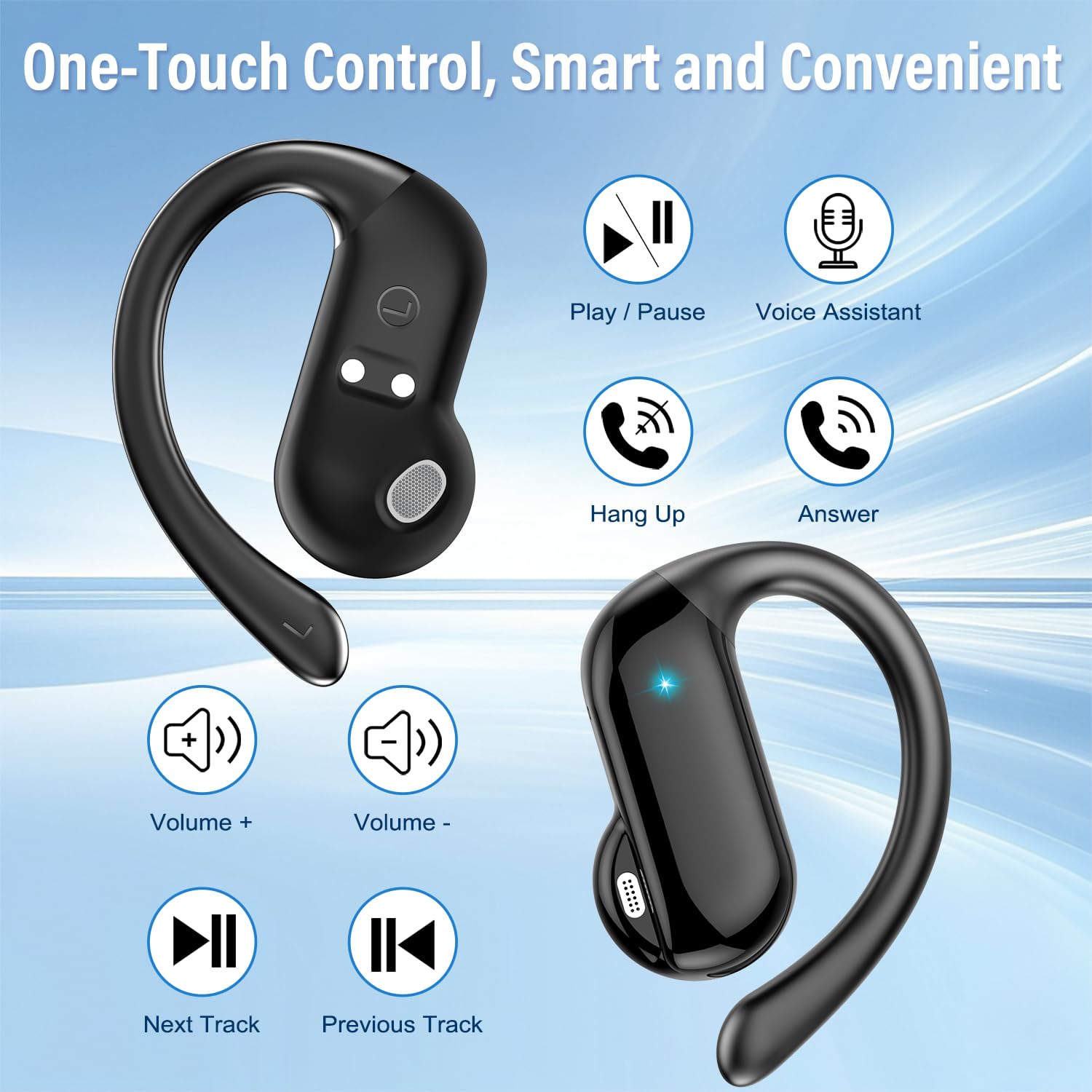 سماعات أذن مفتوحة 2026 بتقنية  - مراجعة Type C Wired Earphones With Mic وسعره