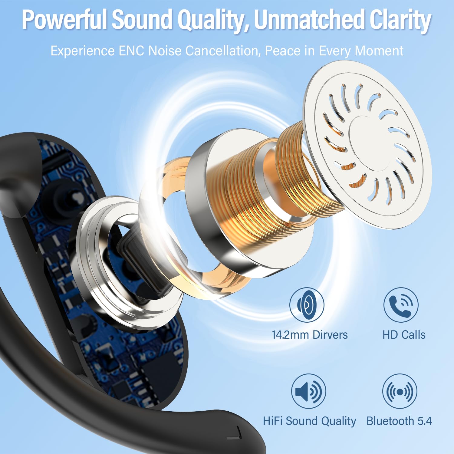 سماعات أذن مفتوحة 2026 بتقنية  - مراجعة Type C Wired Earphones With Mic وسعره
