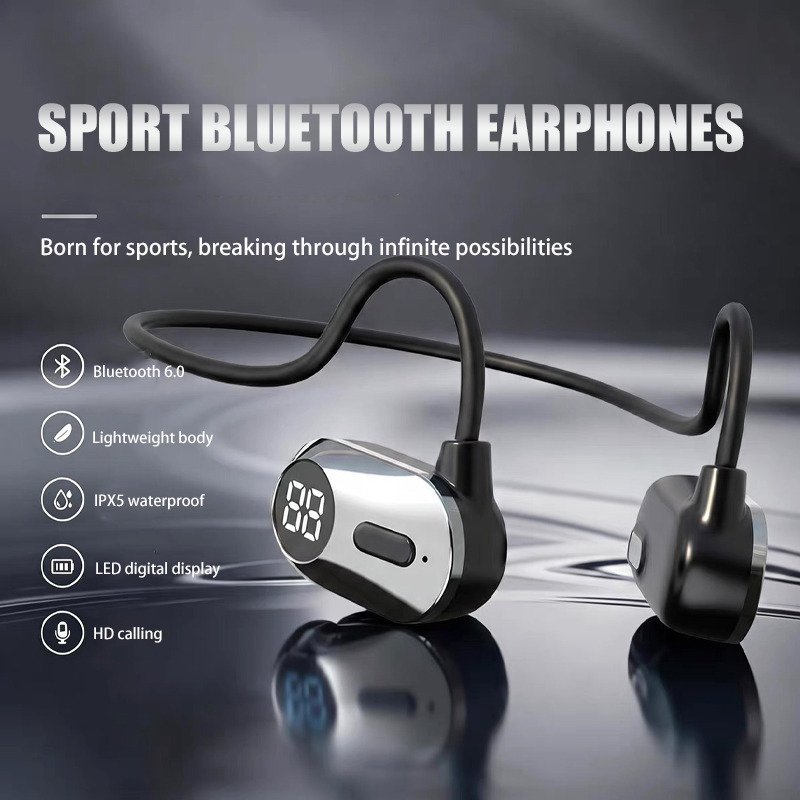 سماعات بلوتوث رياضية للجري بدو - مراجعة Bone Conduction Running Headphones وسعره